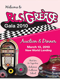 Grease RLS Gala 2010 poster