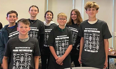 The RLS Math Counts Team